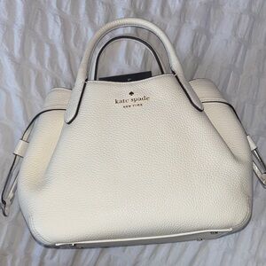 Kate Spade Cream Satchel Bag